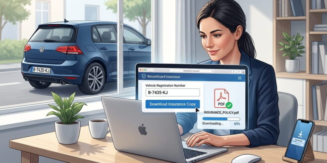 How to Download Car Insurance Copy Using Registration Number
