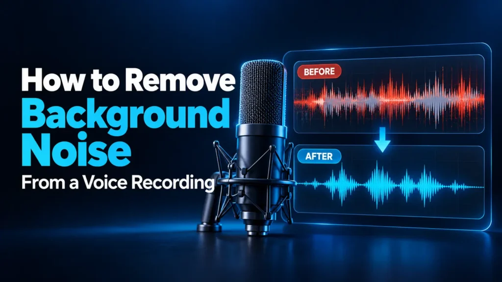 How to Remove Background Noise