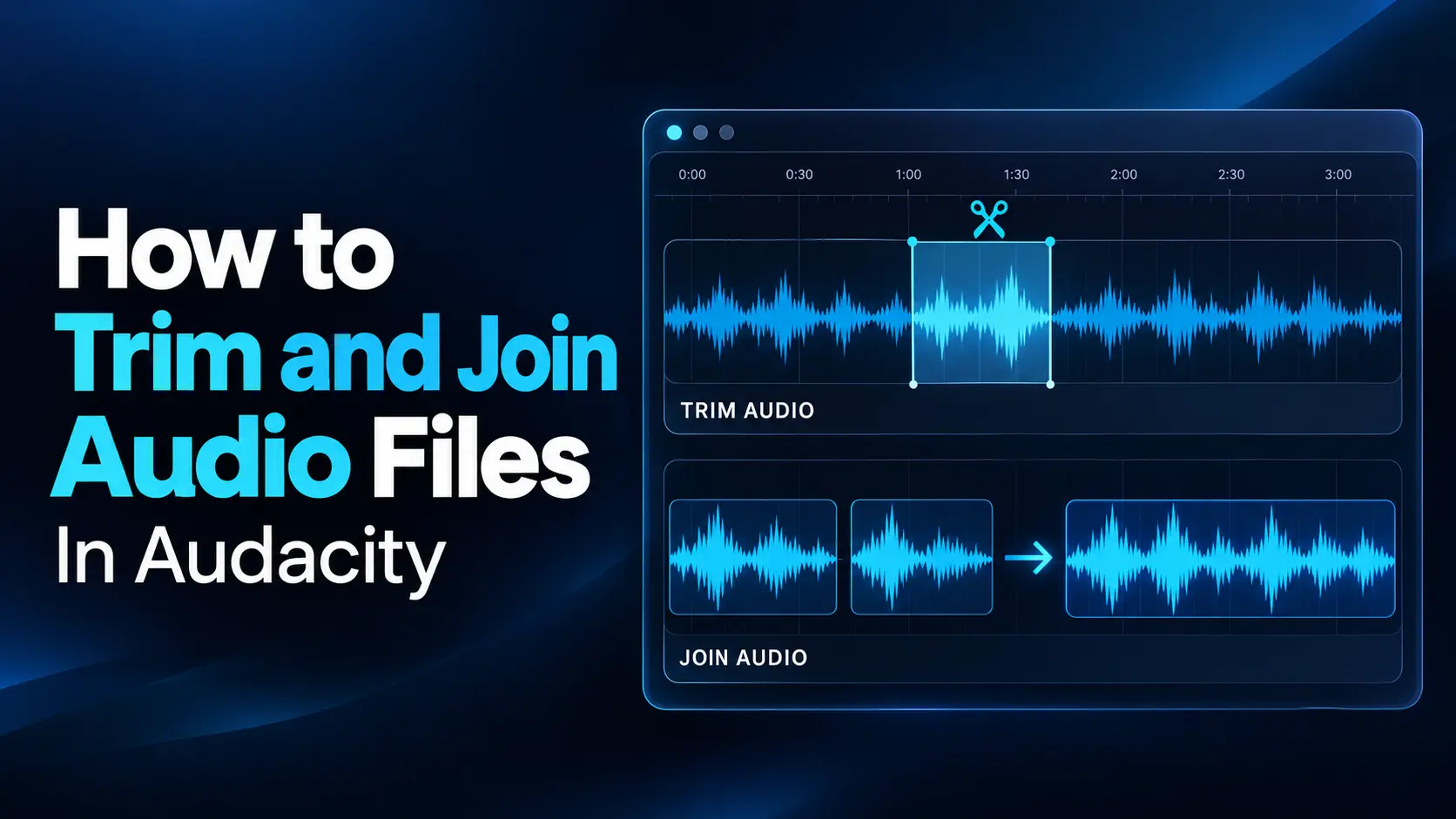 How to Trim and Join Audio