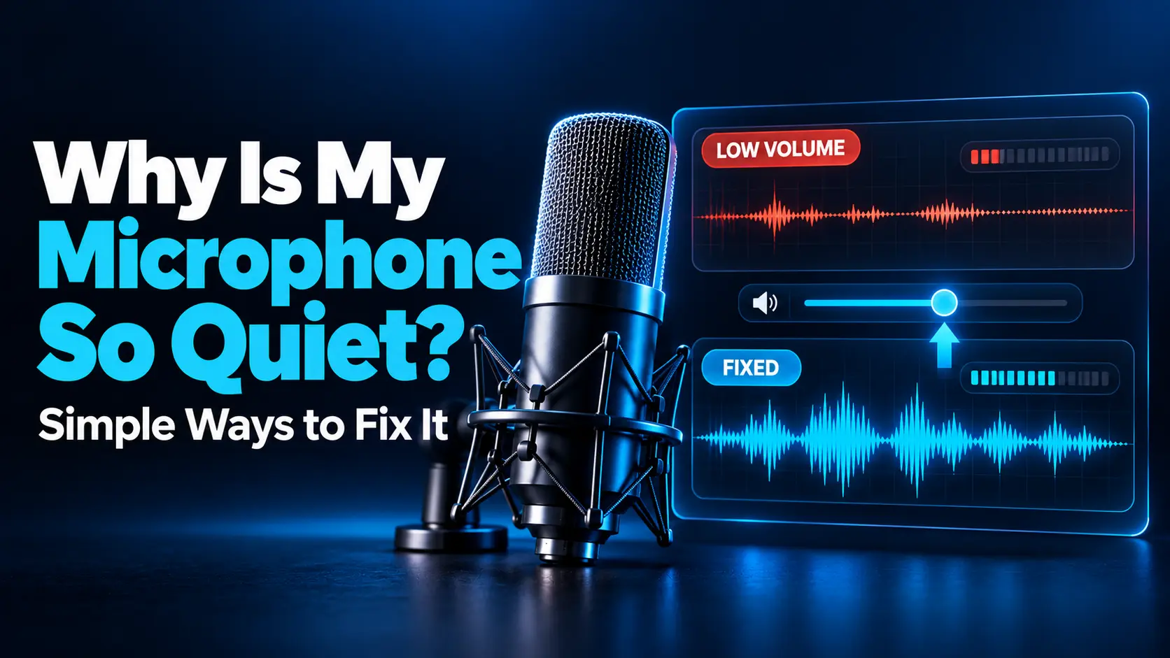 Why Is My Microphone So Quiet?